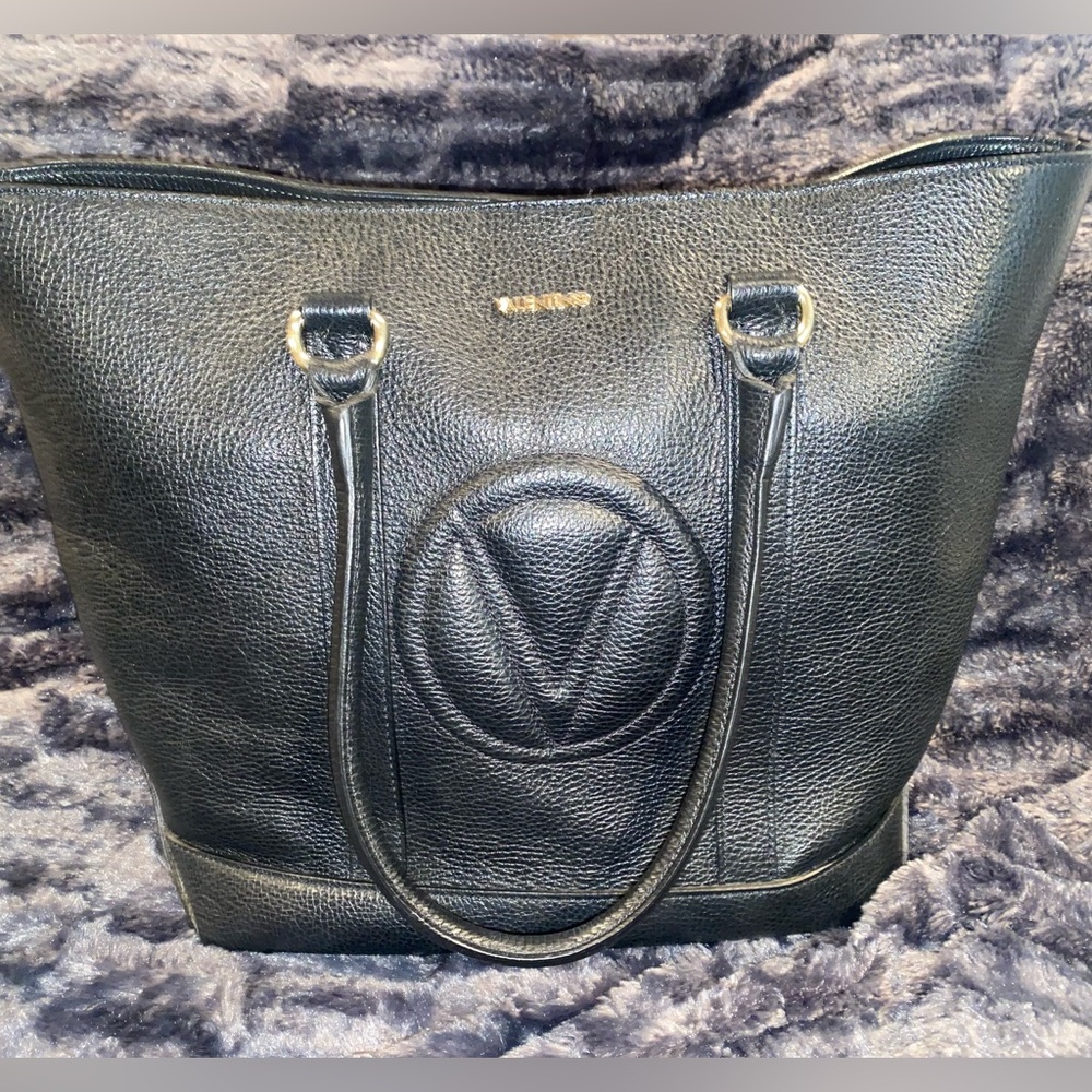 Mario Valentino leather tote bag